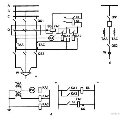 схемы электрические однолинейные