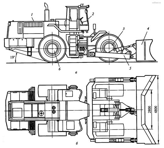 Колесный бульдозер БелАЗ-7823